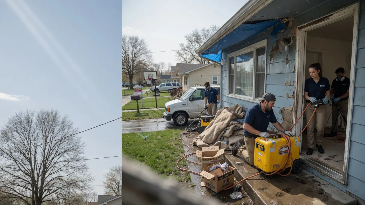 Basement Flood Cleanup in Quanah, TX near me